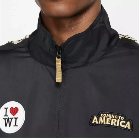 NWT Nike Giannis Coming to America Basketball Track Jacket Mens CQ6308-010 - Picture 8 of 12